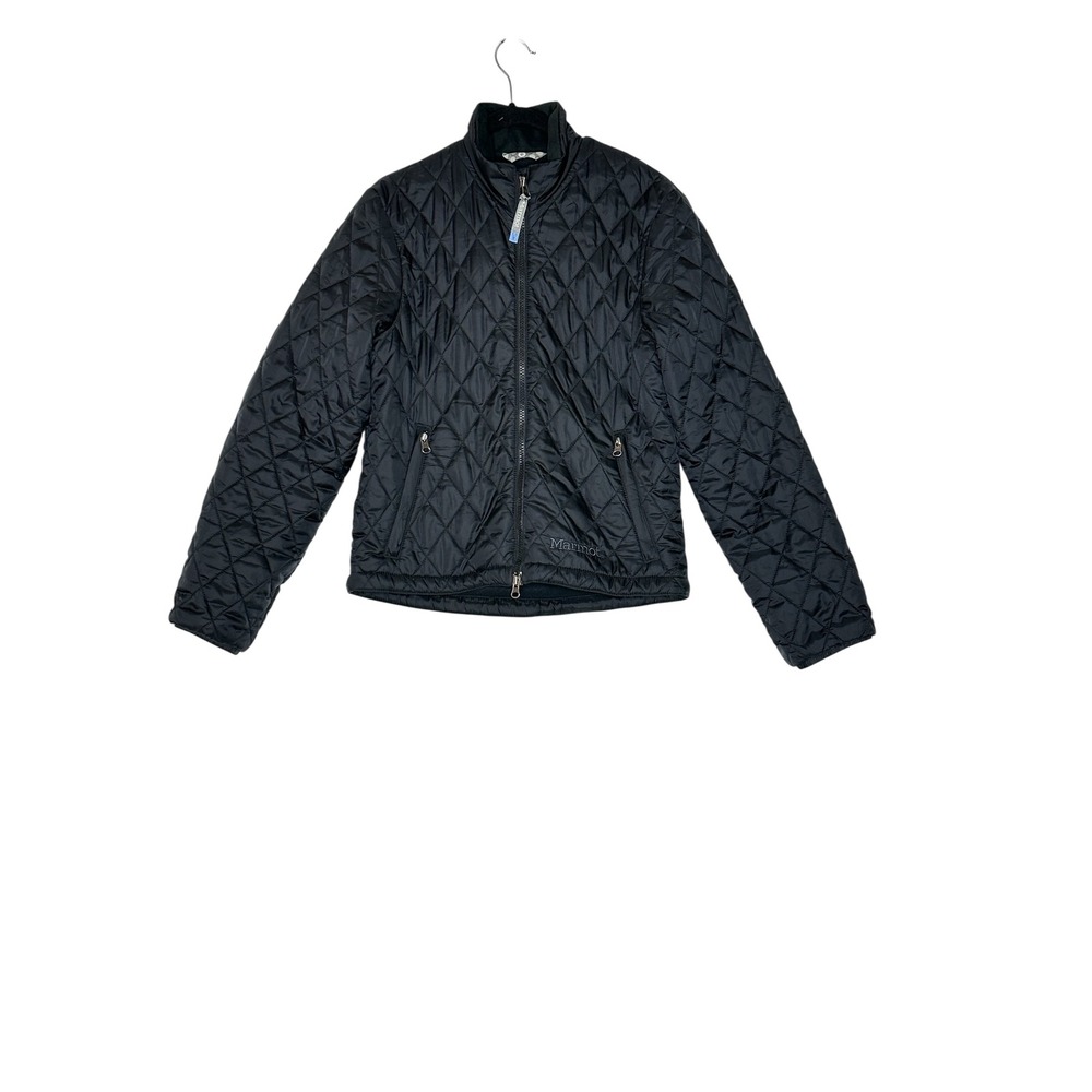 Marmot Womens Primaloft Calen Puffer Jacket XS Quilted Outdoor Lightweight Black